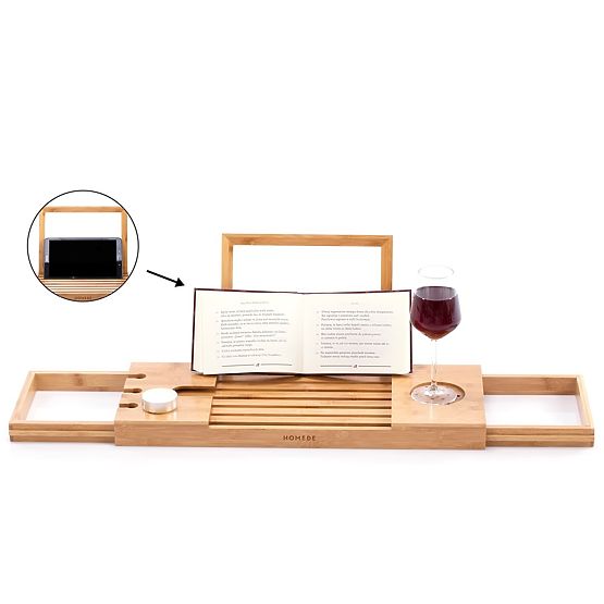 Kúpeľňové doplnky MELEDYN svetlohnedej farby v štýle boho stojace pre vnútorné použitie homede