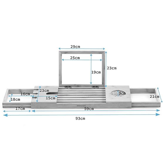 Kúpeľňové doplnky MELEDYN svetlohnedej farby v štýle boho stojace pre vnútorné použitie homede
