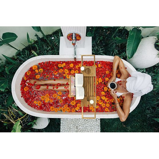 Kúpeľňové doplnky MELEDYN svetlohnedej farby v štýle boho stojace pre vnútorné použitie homede