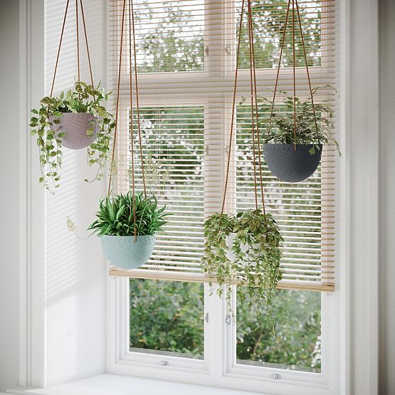 Kvetináč LOKAI farba cappuccino štýl boho do interiéru ameliahome