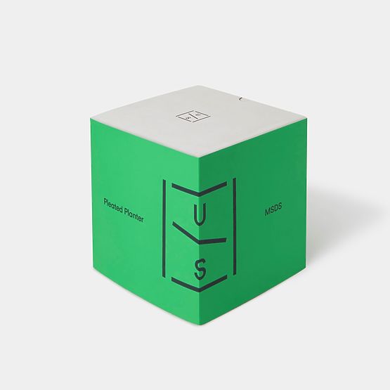 Kvetináč PLEATED umbra