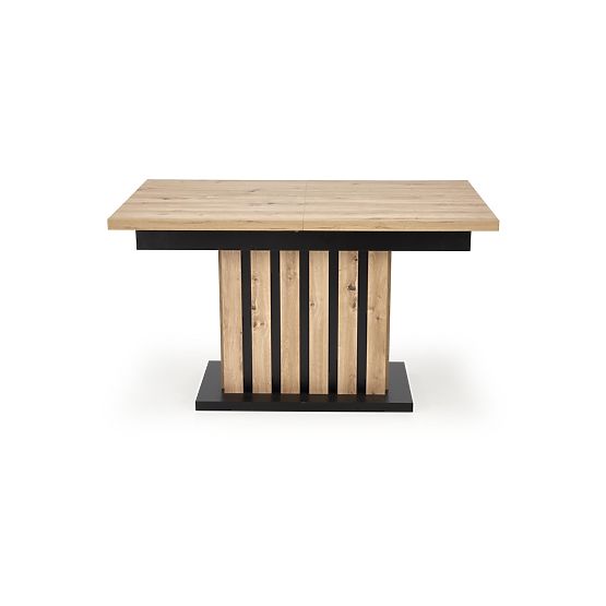 LAMELLO rozkladací stôl 160-210/90 cm dub artisan/čierny