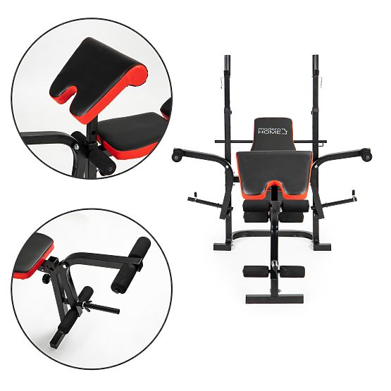 Lavica na cvičenie pod činku s modlitebníkom ModernHome