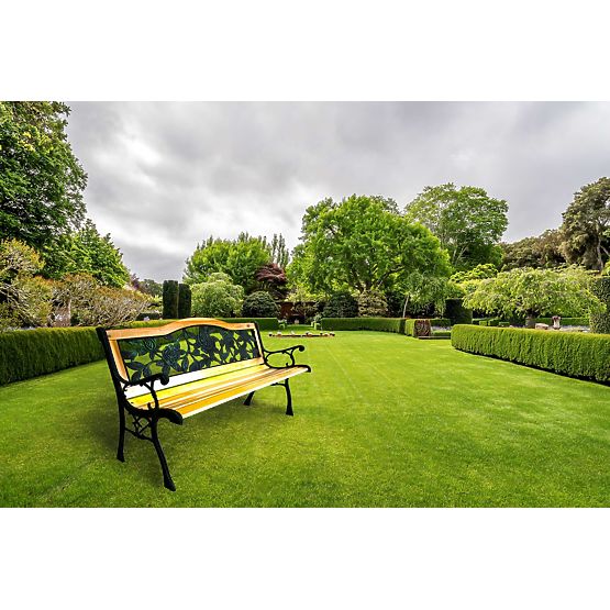 Liatinová záhradná lavička RUŽA