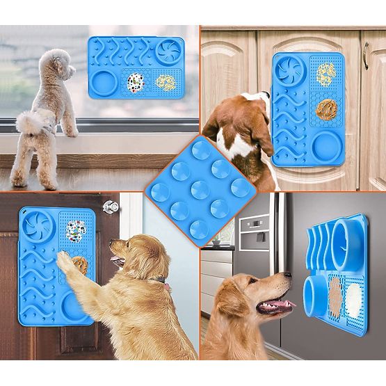 LICK MAT SPOMAĽUJÚCA JEDLO ŠEDÁ