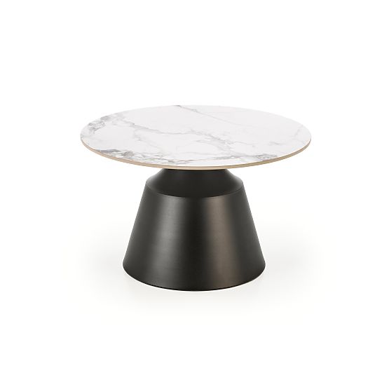 MAGNETA sada 2 lavíc, biely mramor / čierna (2p=1ks)