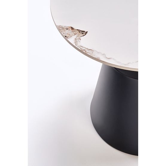 MAGNETA sada 2 lavíc, biely mramor / čierna (2p=1ks)