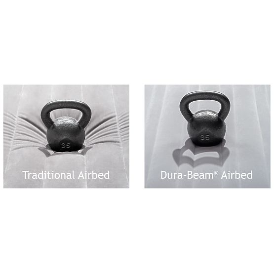 Matrac posteľ 236x152cm s pumpou pre 2 osoby DELUXE 64448ND