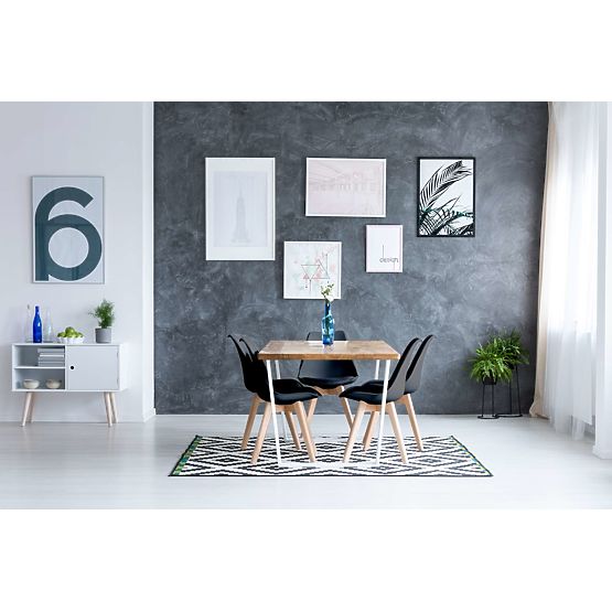 Moderná stolička Nantes DSW čierna