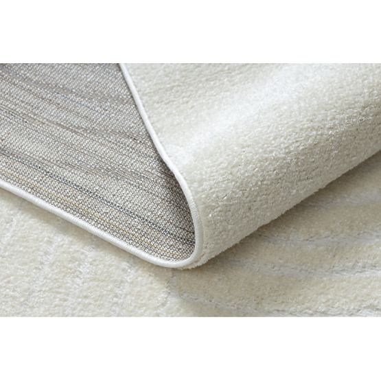 Moderný koberec MODE 8587 geometrická krémová