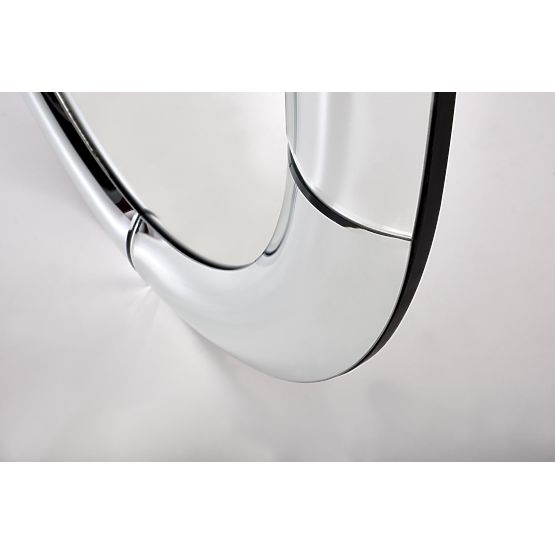 MOON nástenné zrkadlo, strieborné (1p=1ks)