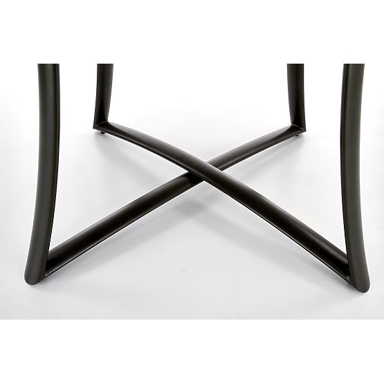 MORETTI rozkladací stôl doska - zlatý dub / sivý, nohy - antracit