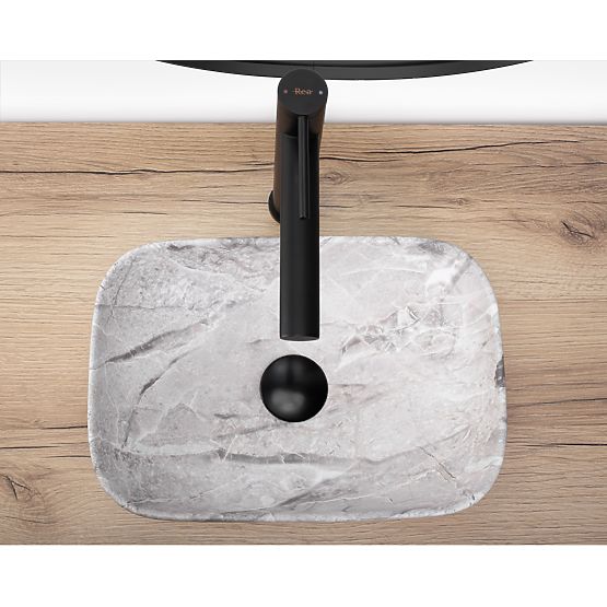 Nábytkové umývadlo Rea Belinda mini stone matt