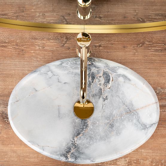 Nábytkové umývadlo Rea Linda Granit Mat