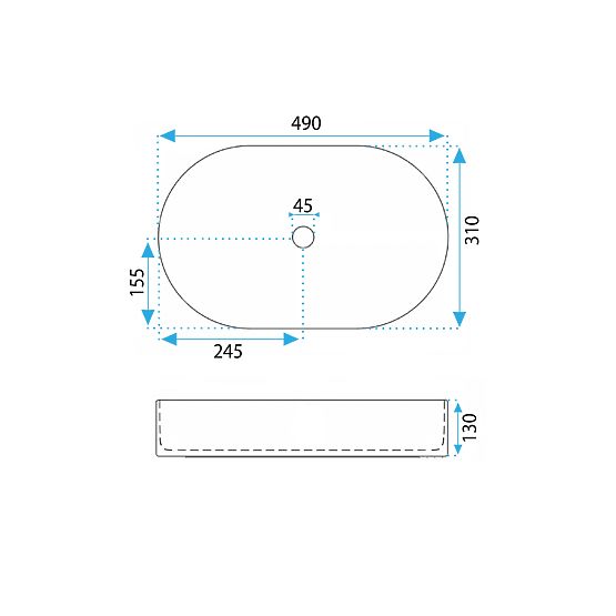 Nábytkové umývadlo Rea Vanda