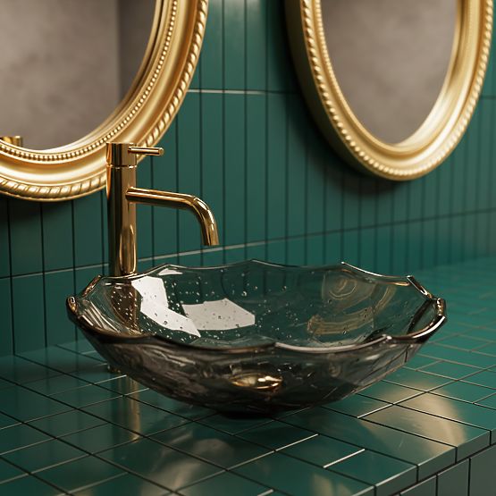 Nadčasové umývadlo REA ARCTIC BLACK