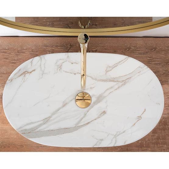 Nadčasové umývadlo Rea Royal Aiax Shiny