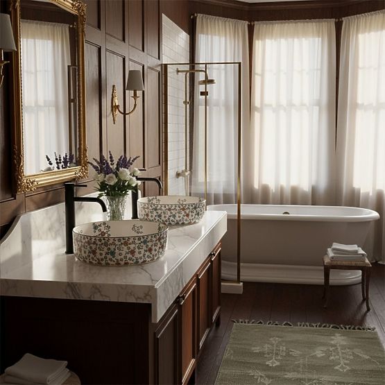 Nadčasové umývadlo Rea Stefania Fiori