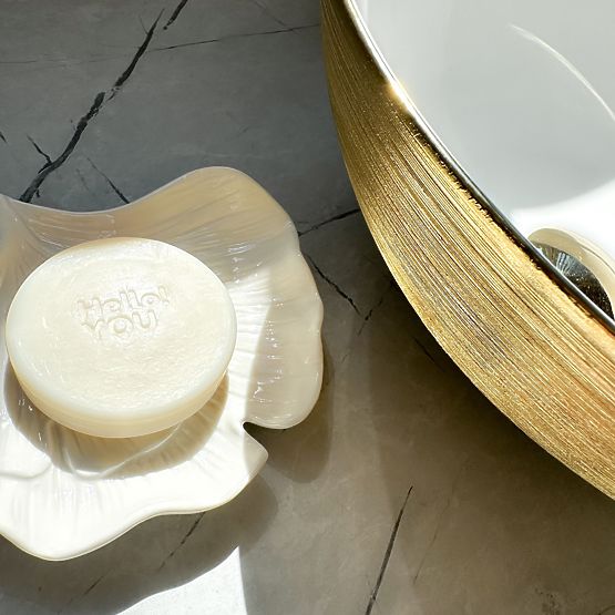 Nadčasové umývadlo REA STELLA WHITE GOLD BRUSH