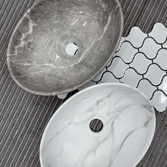 Nadstolové umývadlo Rea Sofia Mini Grigio