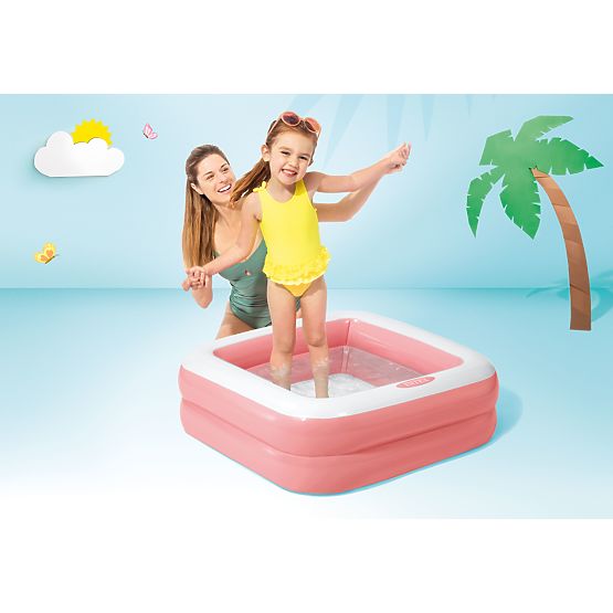 Nafukovací detský bazénik 57100 Svetloružová - INTEX