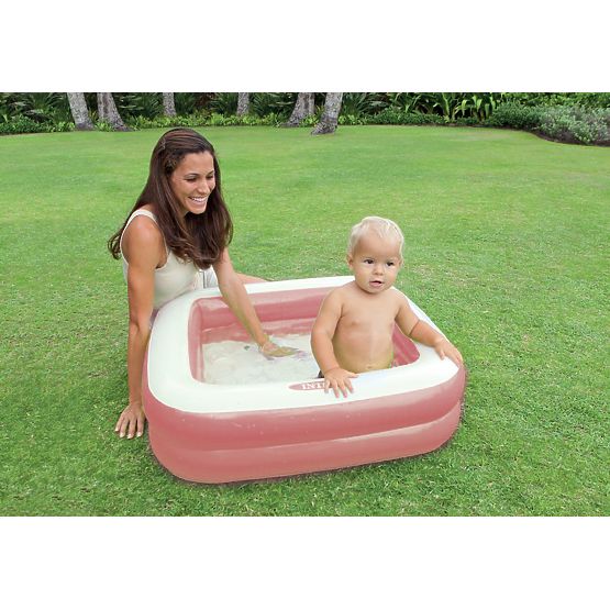 Nafukovací detský bazénik 57100 Svetloružová - INTEX