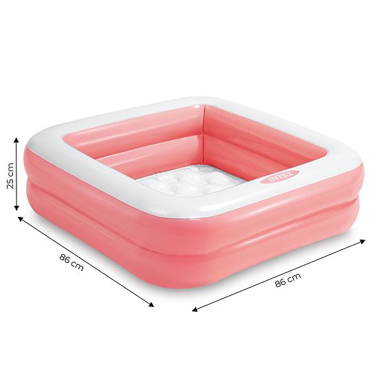 Nafukovací detský bazénik 57100 Svetloružová - INTEX