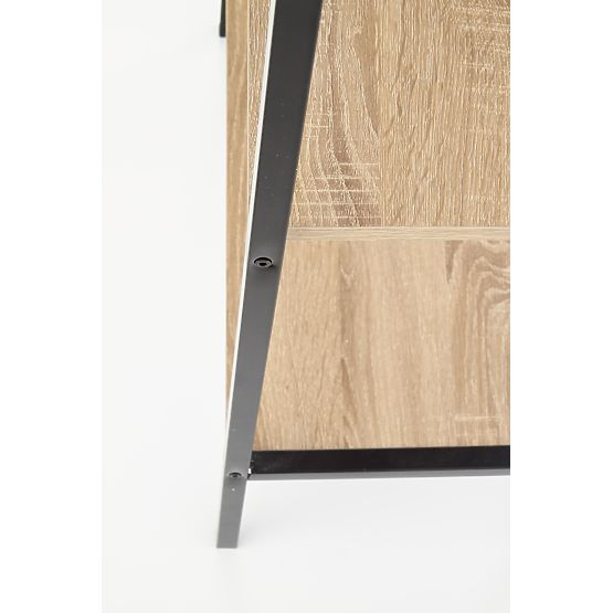 NARVIK REG1 čierny / dub sonoma