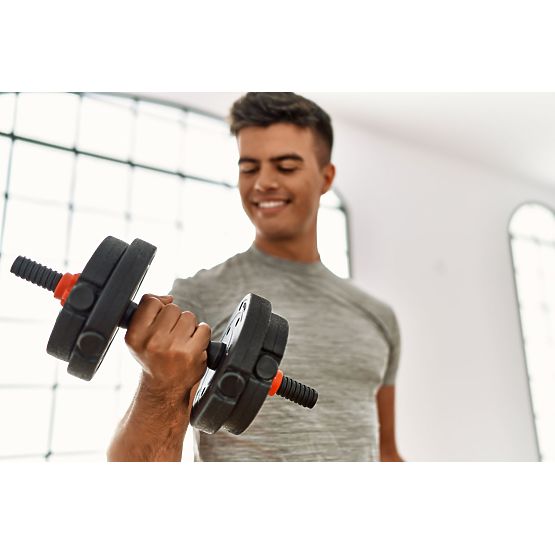 Nastaviteľné činky 2 x 20kg činka sada 40kg os