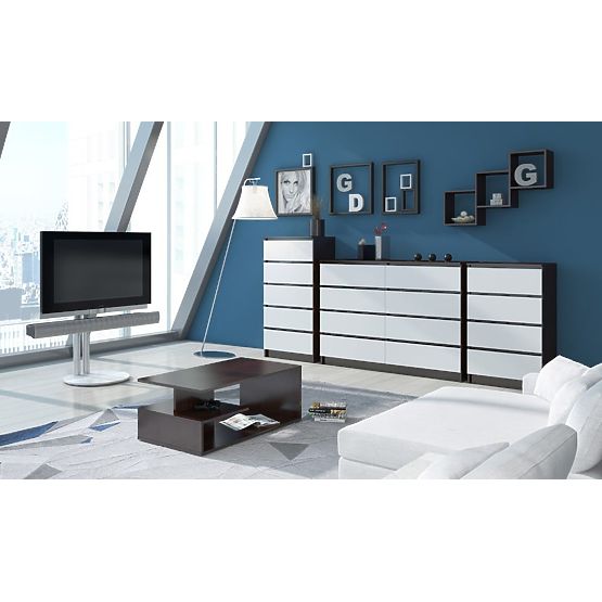 NÁSTENNÁ POLICA K 25x25cm SADA 3ks WENGE