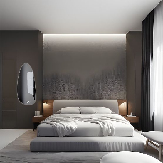 NÁSTENNÉ LED ZRKADLO 120x55cm YH-3359