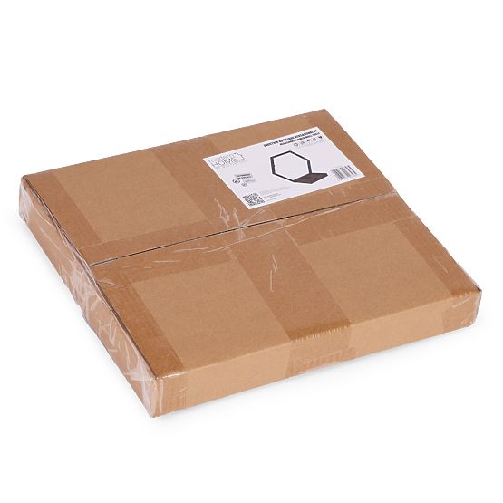 Nástenný kvetináč závesná polica na kvety dekorácia loft hexagón ModernHome