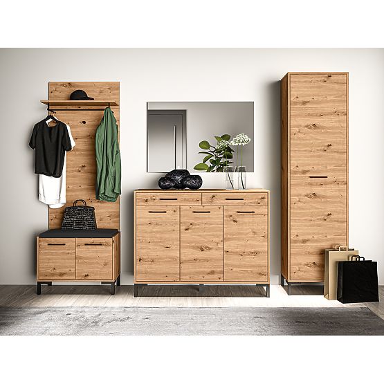 Nástenný vešiak Nevio - dub artisan