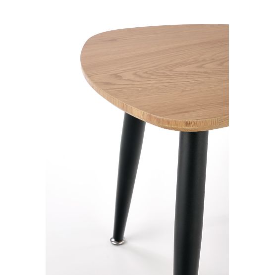 NICEA 2, sada 2 lavíc dub zlatý/čierny