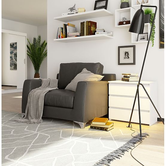 NOČNÝ STOLÍK CL3 60 cm PK BIELA