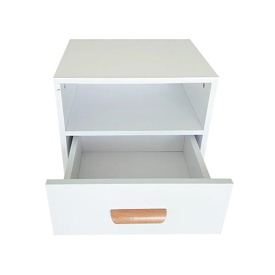 Nočný stolík SCANDI so šuplíkom
