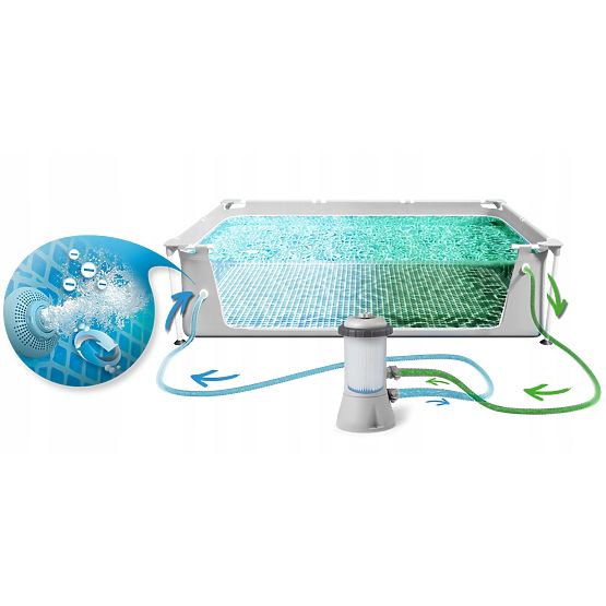 Obdĺžnikový bazén 300x175 cm