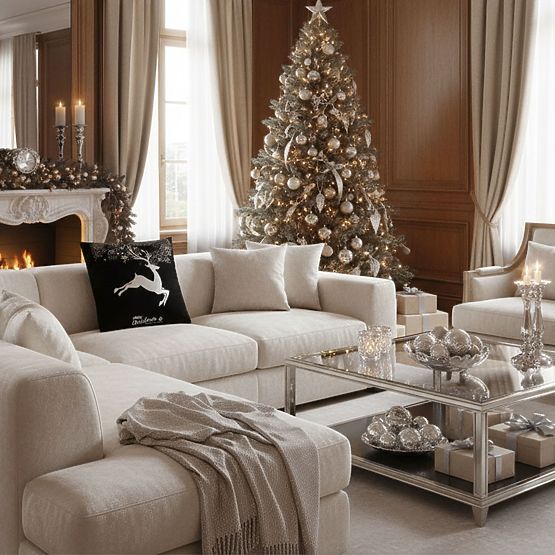 Obliečka na vianočný vankúš BC21