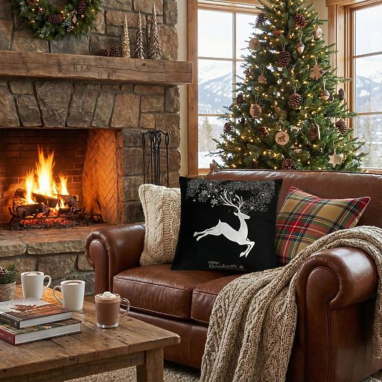 Obliečka na vianočný vankúš BC21