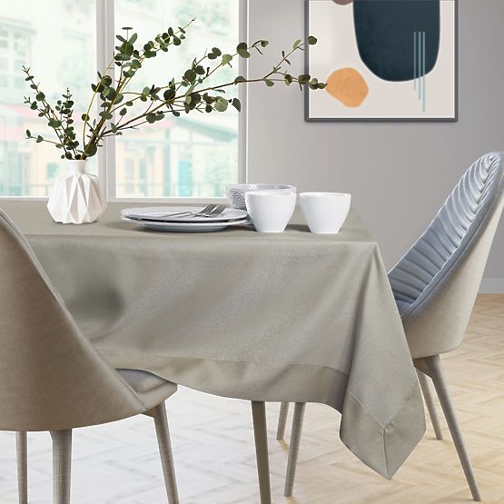 Obrus Empire Cappuccino Hladký Klasický 140x320 AmeliaHome