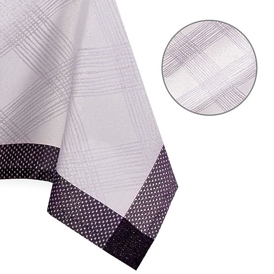 Obrus MILLUZA krémová metalizovaná klasický motív 130x160 ameliahome