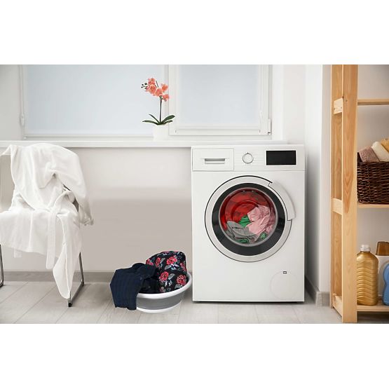Okrúhla misa 37 cm bielo-sivá ELBA COMPACT 9 litrov