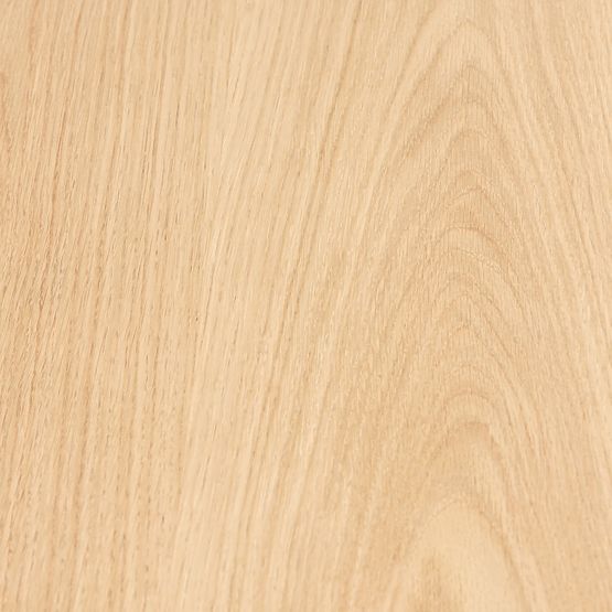 Okrúhly konferenčný stolík Vesby 100 cm, prírodný dub, jaseň, lamely