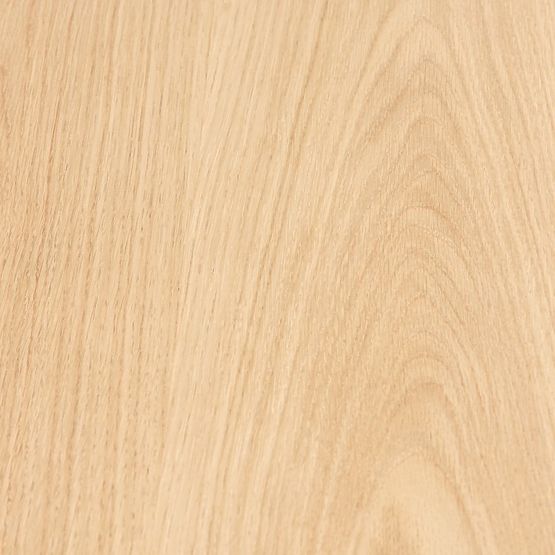 Okrúhly konferenčný stolík Vesby 100 cm, prírodný dub, jaseň, lamely