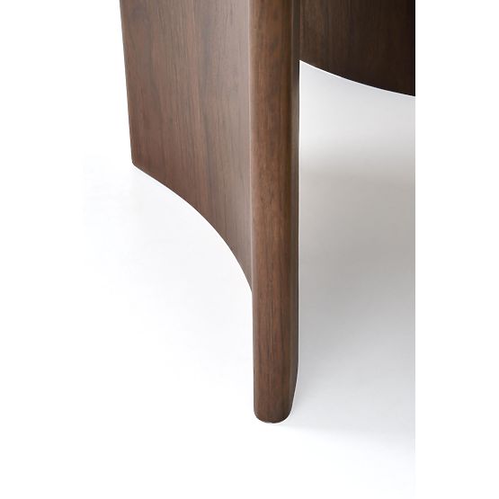 Okrúhly stôl CALDO, orechový (2p=1ks)