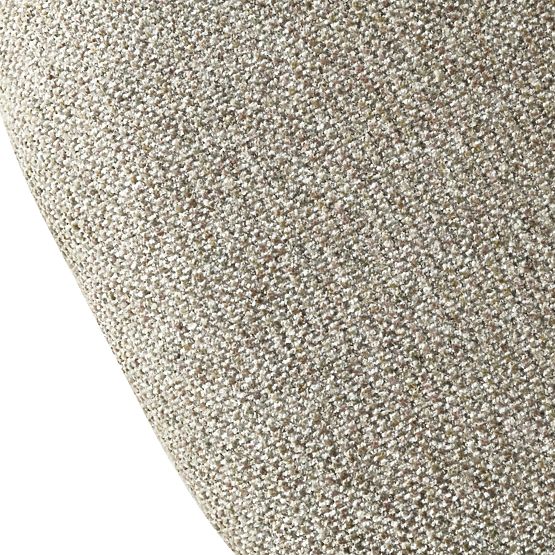 Otočná stolička Pearl mocha, čierne nohy