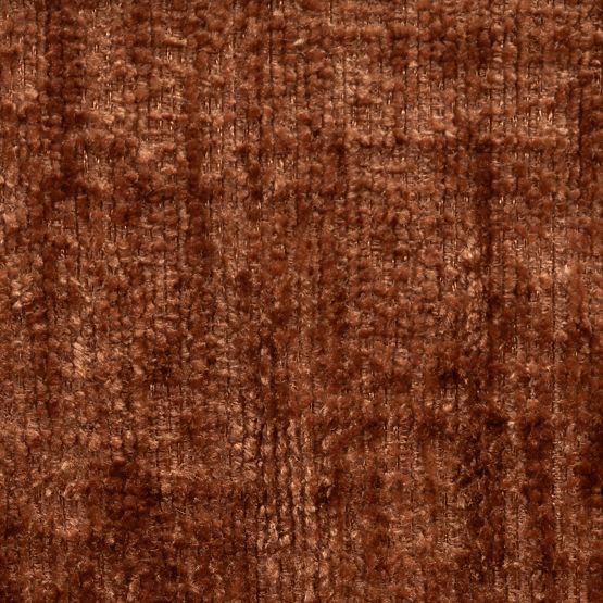 Otočná stolička Rumble medená, oblý tvar