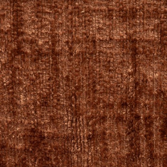 Otočná stolička Rumble medená, oblý tvar