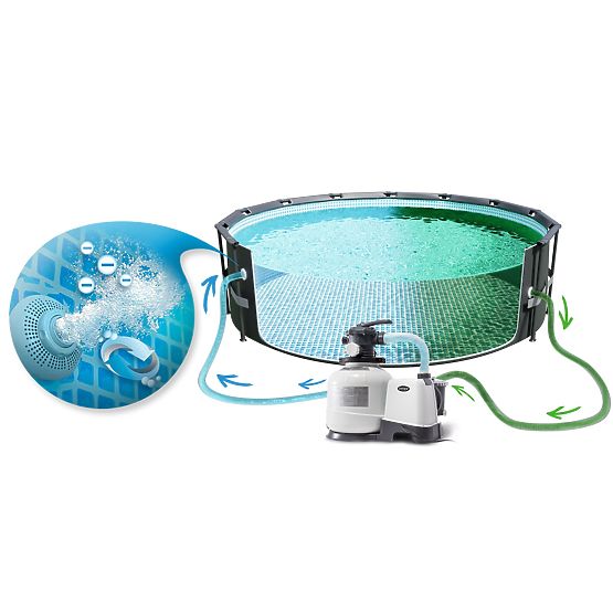 Piesková filtračná pumpa pre bazén 10 500 L/h INTEX 26648