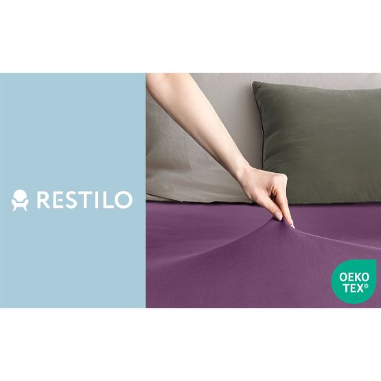 Plachta AMBER farba fialová klasický štýl materiál jersey 80-90x200 DecoKing